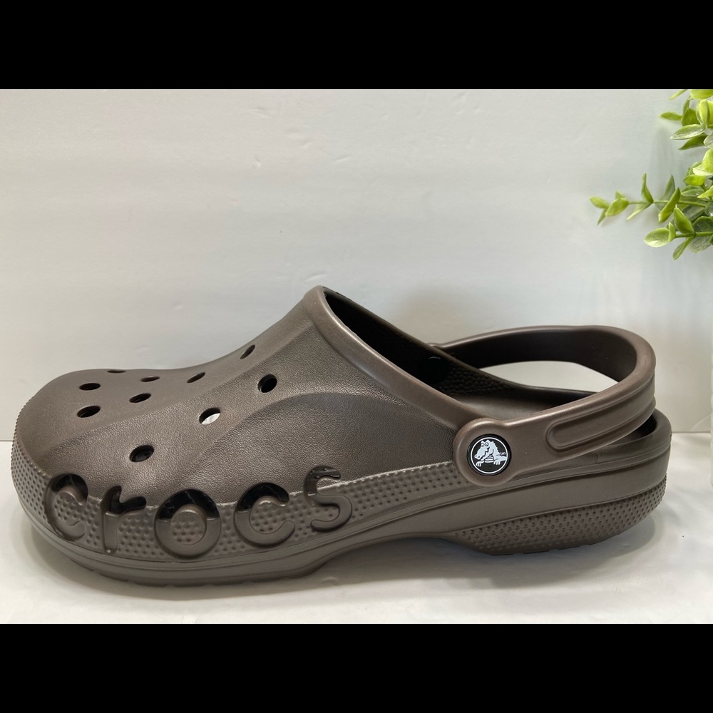 NEW Crocs Baya l Slip On Clogs Brown M10/W12,M11 - Picture 8 of 10